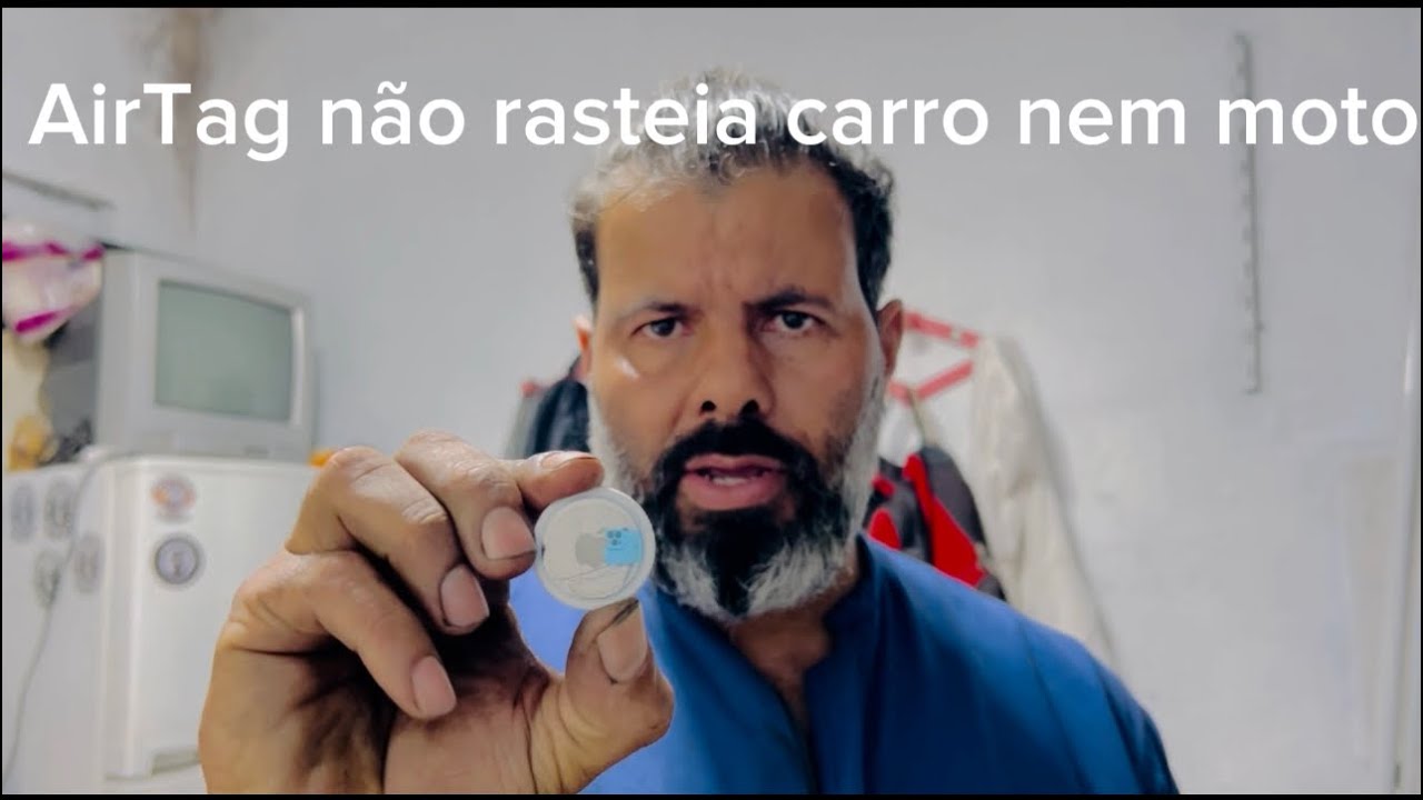 AirTag não rastreia carro nem moto cuidado