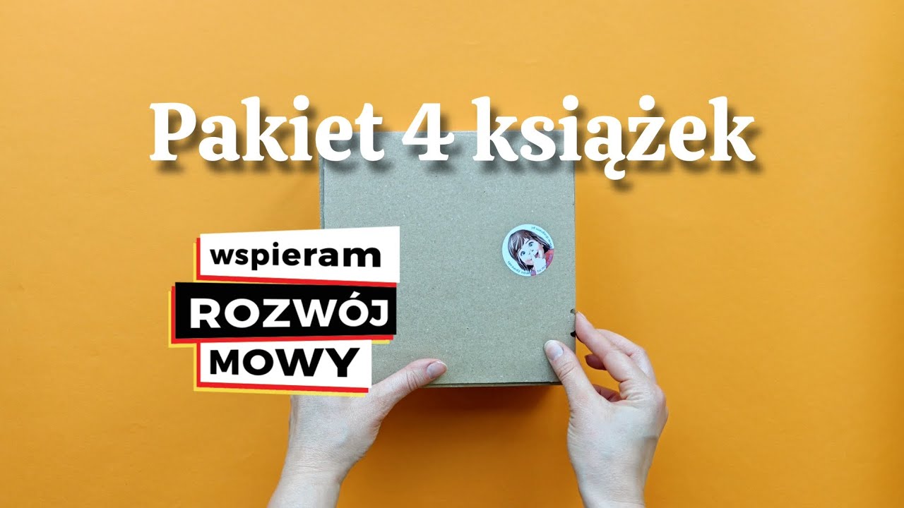 Pakiet 4 książek: wspieram rozw&oacute;j mowy. Wydawnictwo Diagram