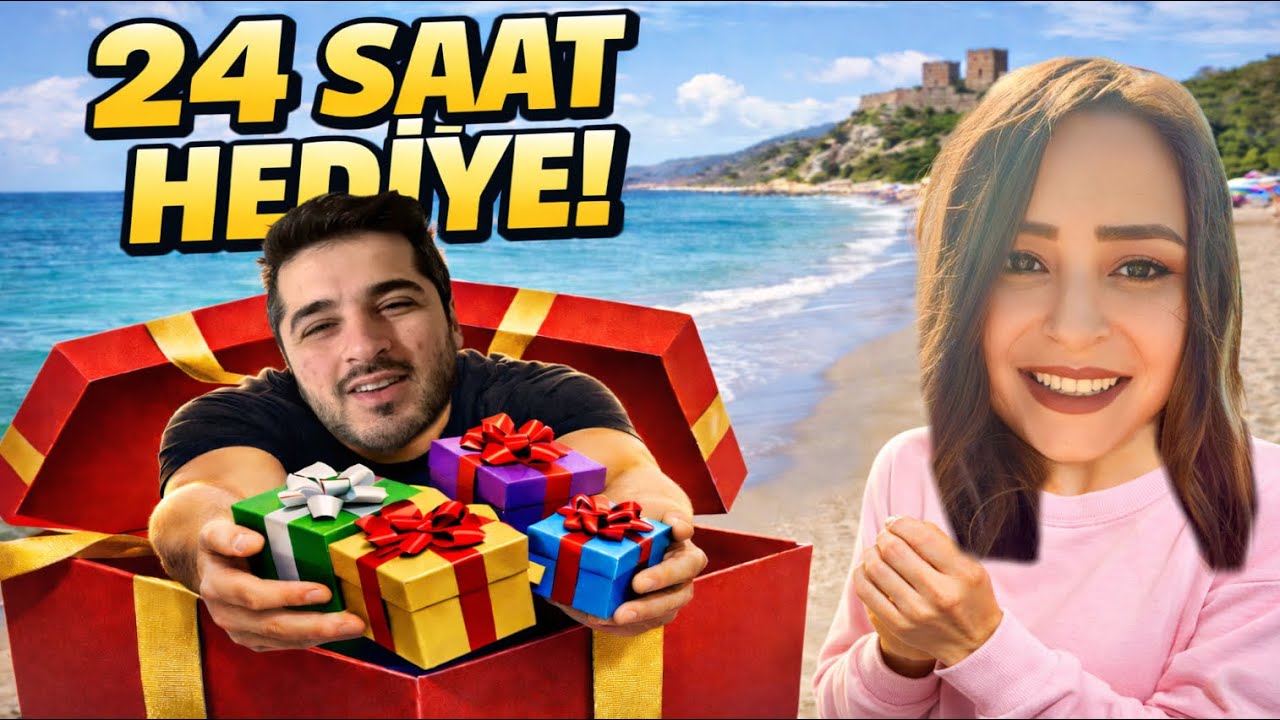 YENGENİZE 24 SAAT HEDİYE VERDİM!