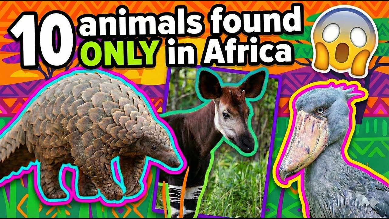 10 Animals Found ONLY in Africa That Will Blow Your Mind!