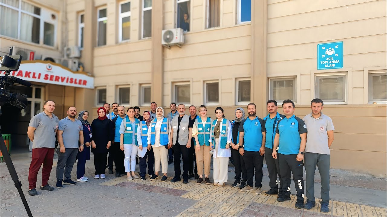 Balıklıgöl Devlet Hastanesi 2025 Yılı Masa Başı ve Saha Yangın Tatbikatı Başarıyla Tamamlandı.