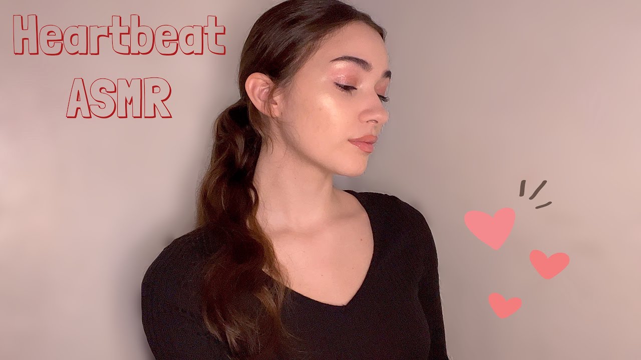 Heartbeat ASMR ♡ (Relaxing, Peaceful, & In-real time) ☁️