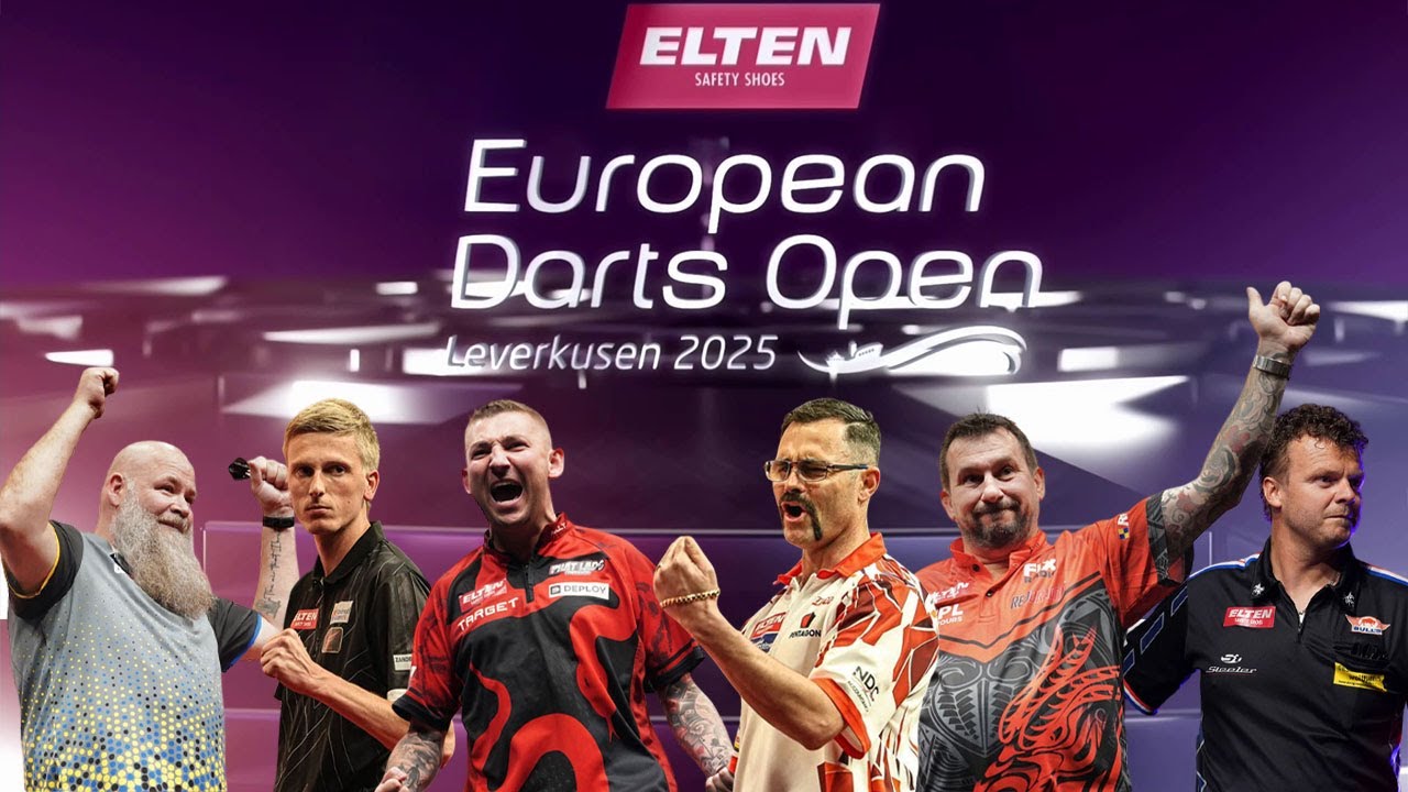 2025 European Darts Open Every Ton + Checkout