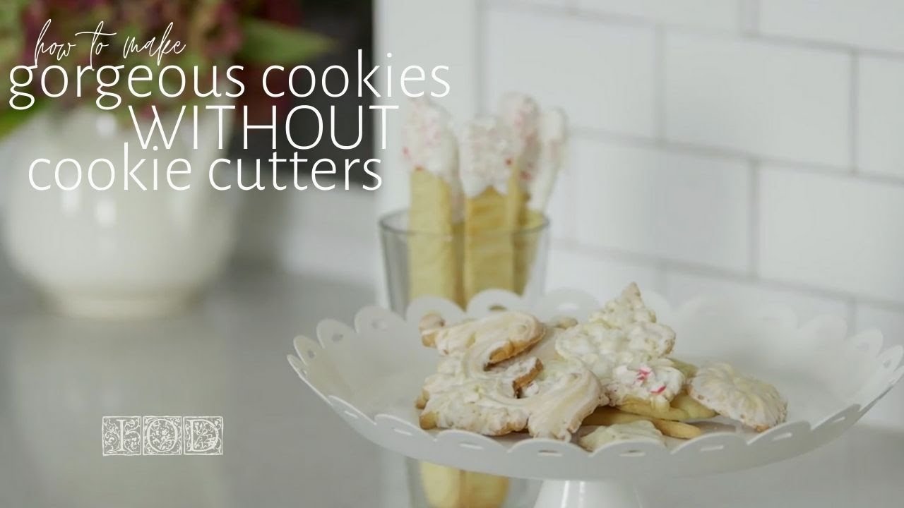 Forget the Cookie Cutters - Try This Cookie Shaping Hack with Silicone Moulds by IOD