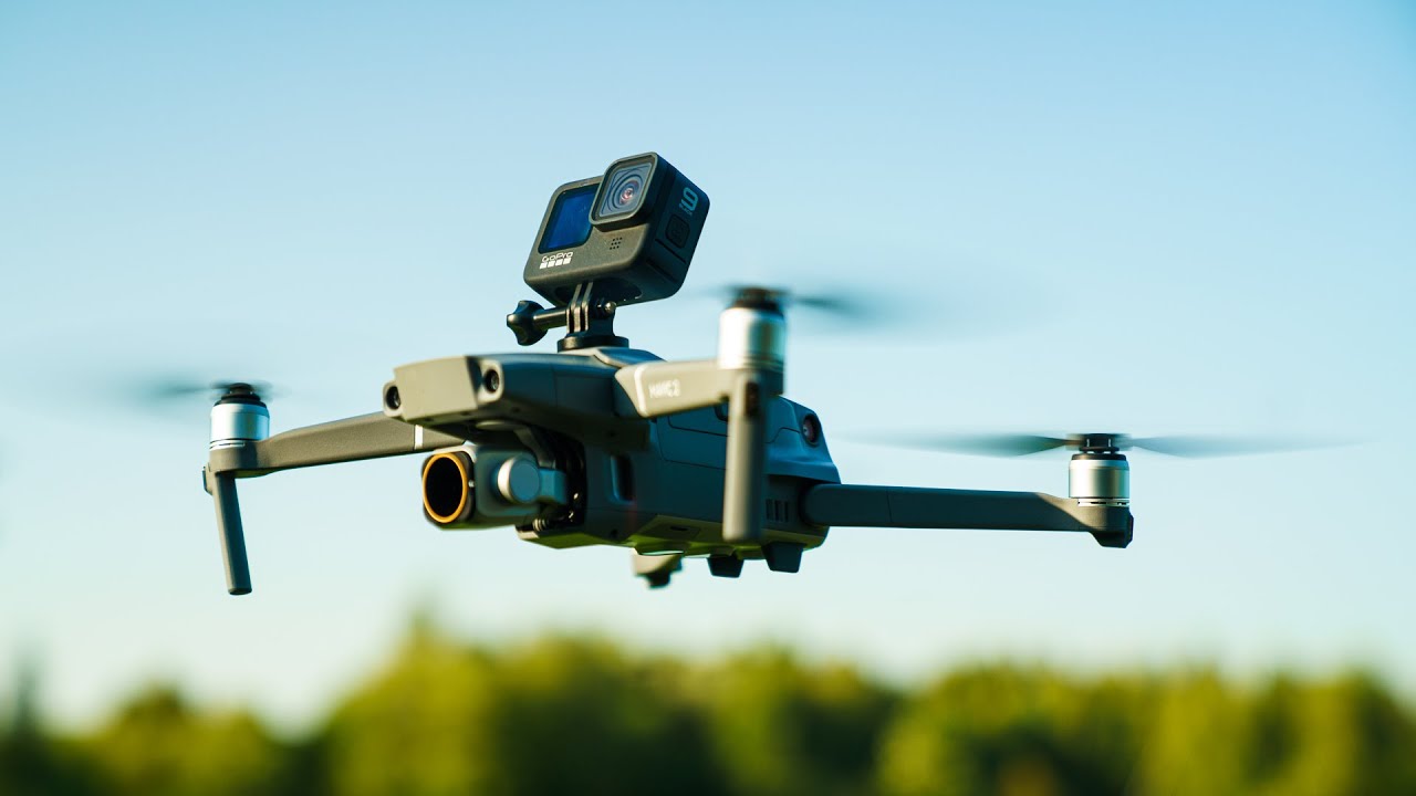 GoPro Hero 9 Black on a DRONE