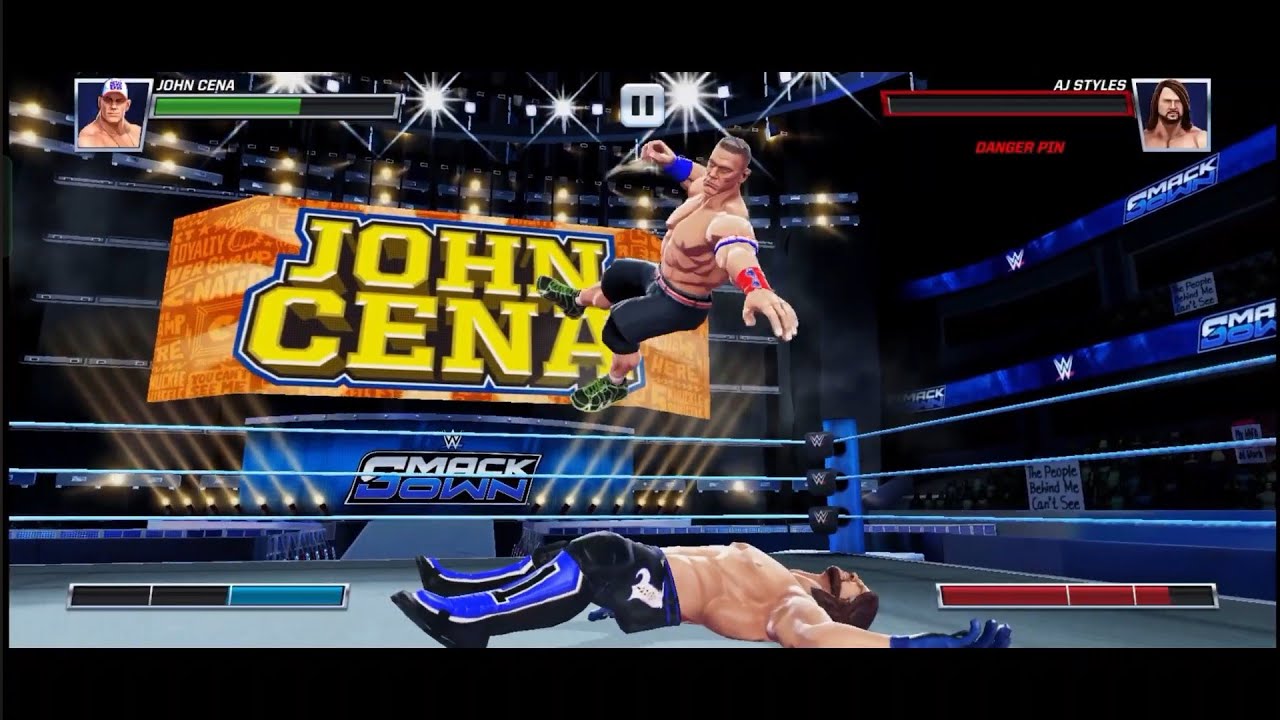 John Cena got defeated by AJ STYLES 🤯 WWE Mahyem 