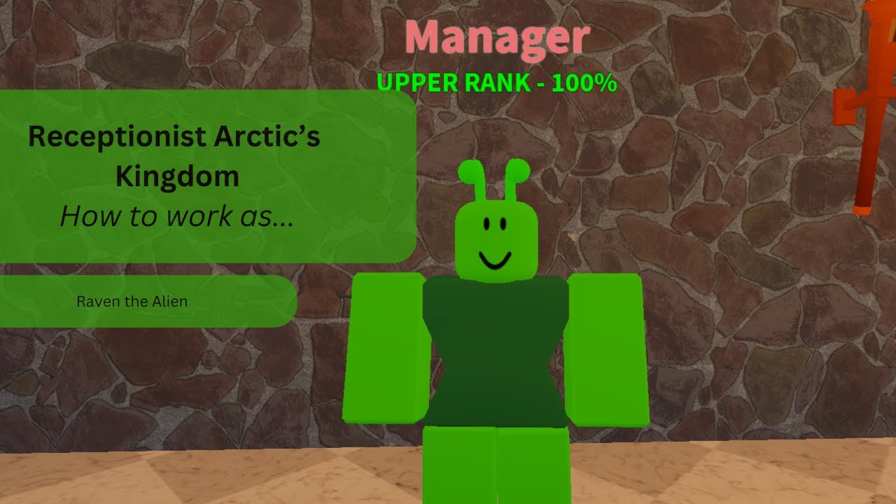 Receptionist | Arctic's Kingdom ( How to work as... )
