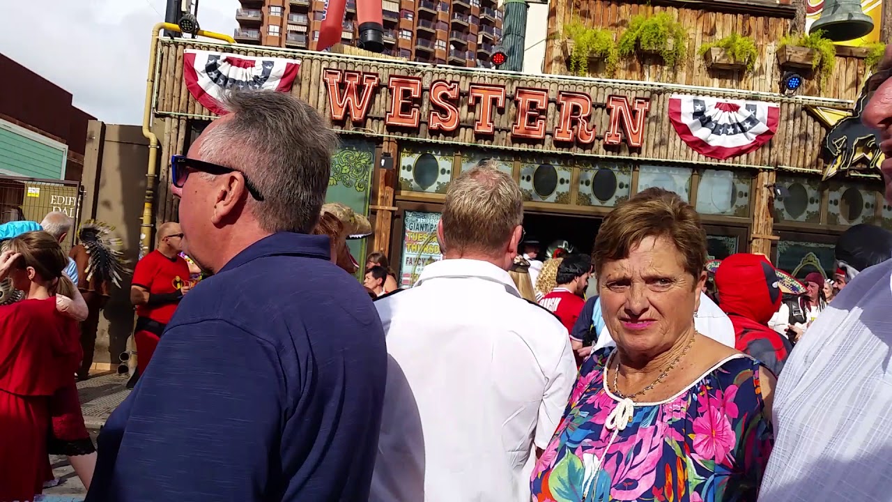 Benidorm British Fiesta 2018 Walk through