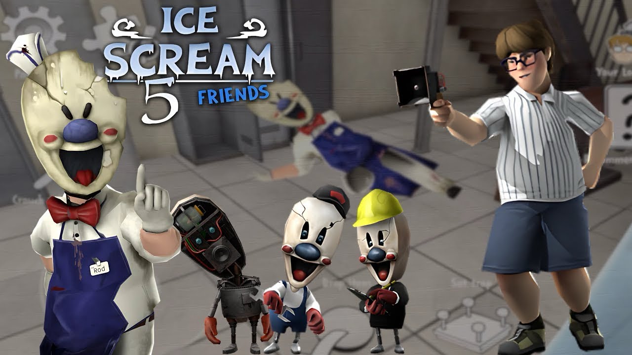 I found my Friend Mike!! In Ice Scream Friends Chapter 5!!