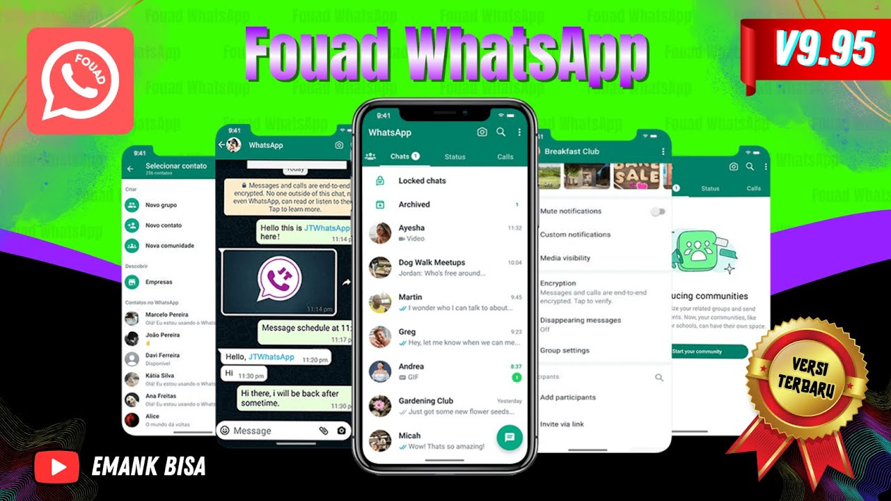 Fouad WhatsApp 9.95 Latest Version Update 2025 | Fouad WA | WhatsApp Mod Latest Version 2025 | WA...