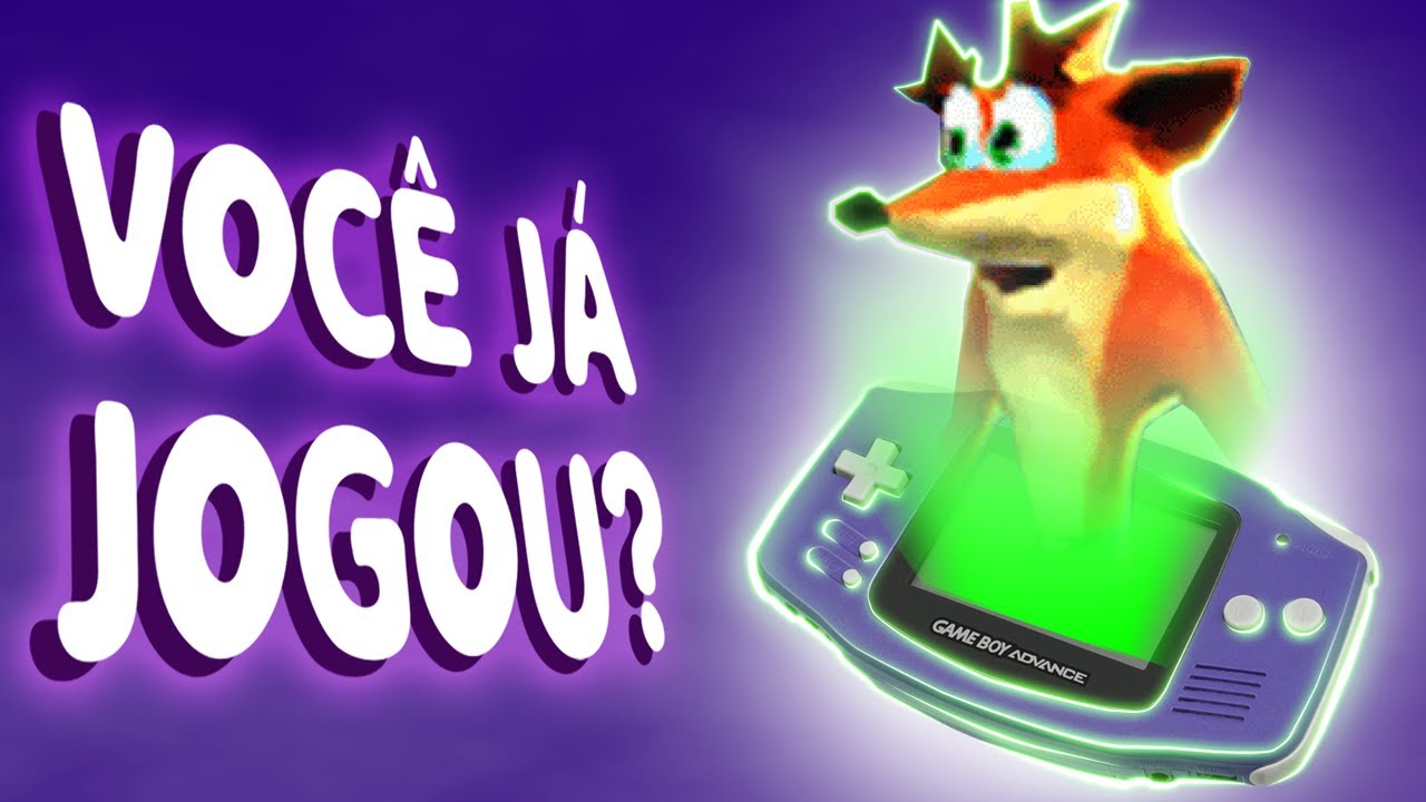Você já jogou CRASH BANDICOOT DE GAMEBOY ADVANCE?