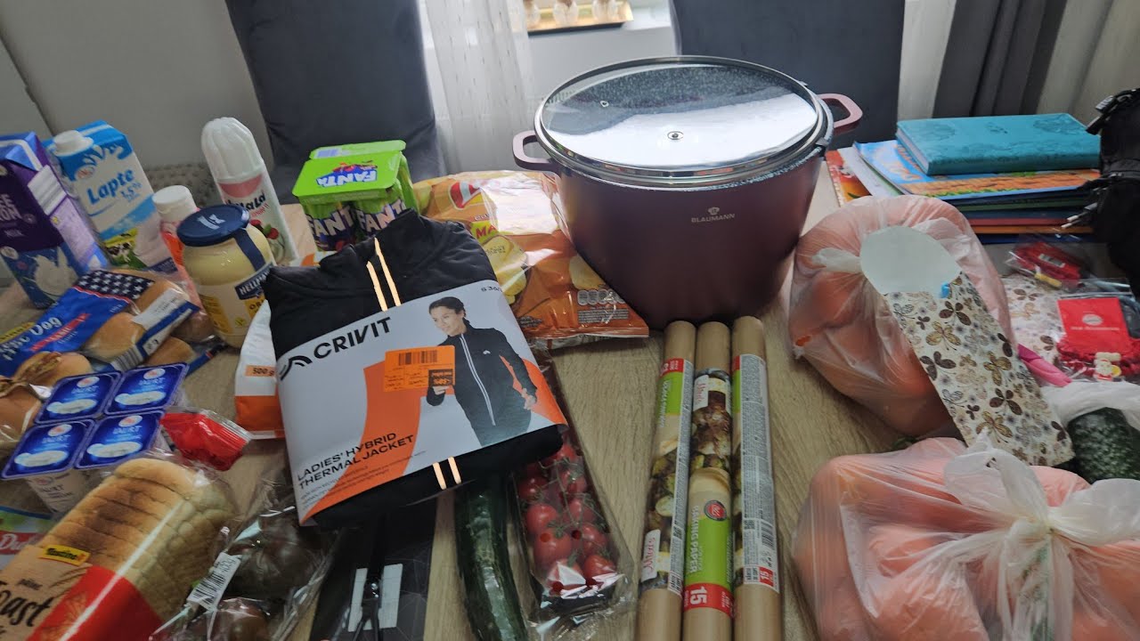 Cumparaturi alimentare din Lidl/ China Depot /DCN