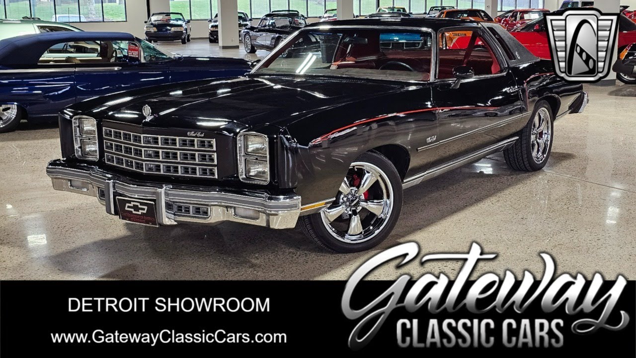 1977 Chevrolet Monte Carlo Gateway Classic Cars Detroit #2271 DET