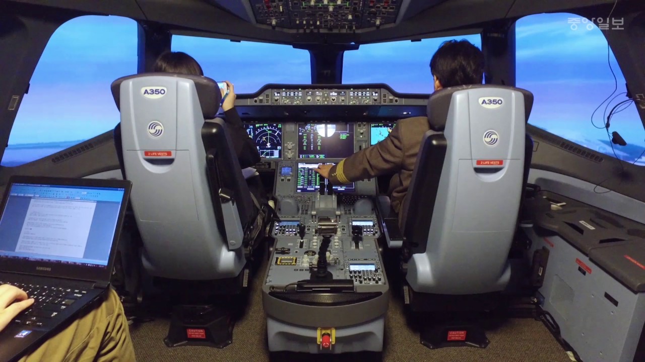 아시아나 A350 여객기 조종 후기