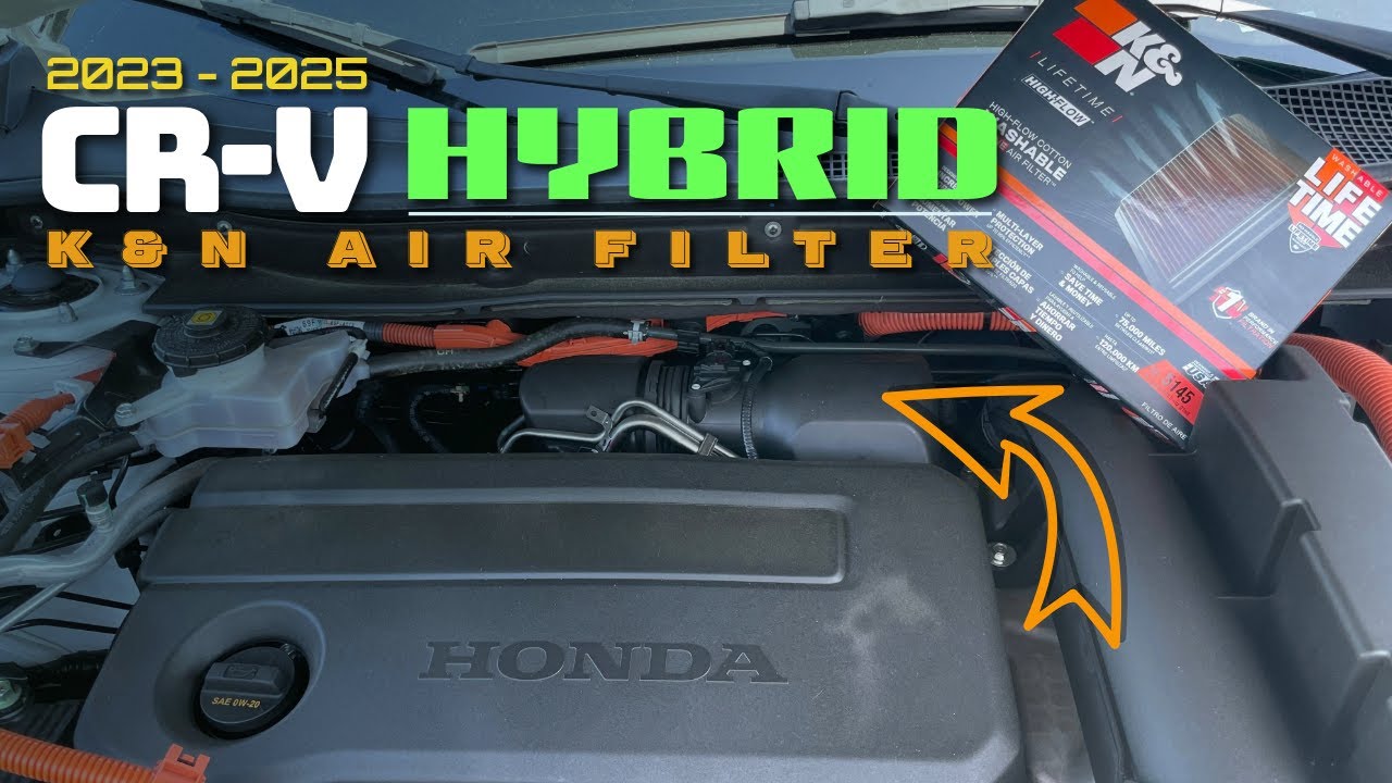 K&N Air Filter for Honda CR-V Hybrid | 2023-2025