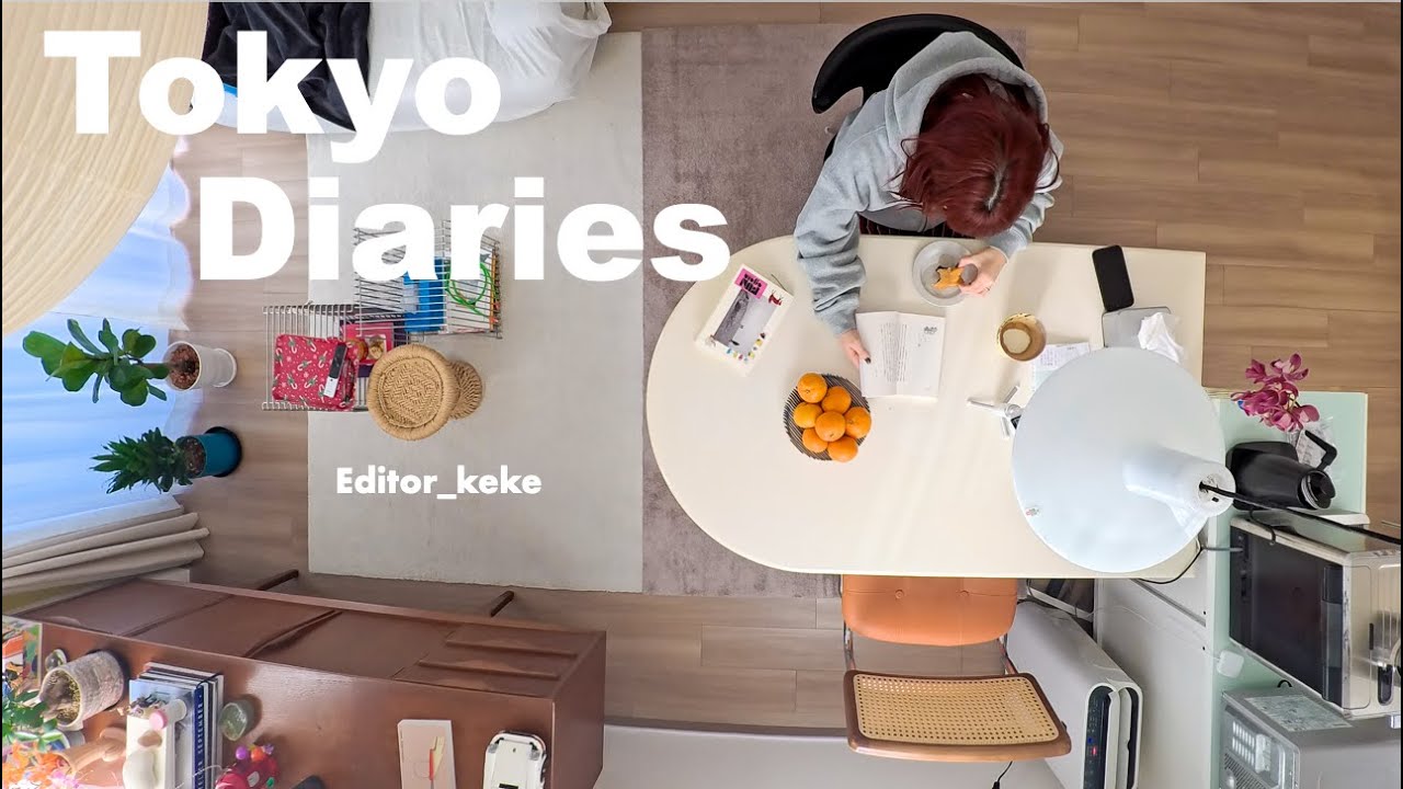 Tokyo vlog｜あれもしたいこれもしたい, ひとり映画と読書時間