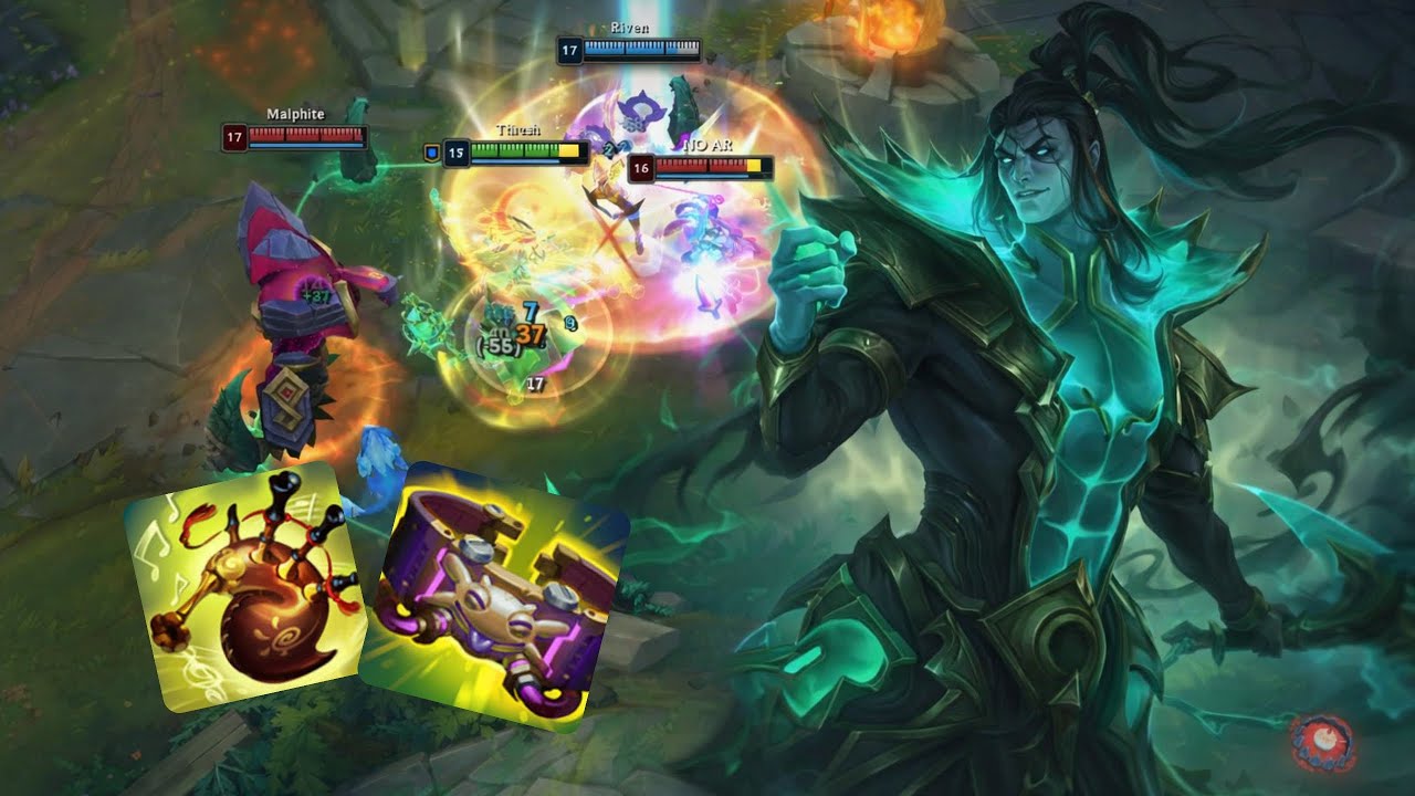THRESH DO WILD RIFT COM OS NOVOS ITENS TANK | LEGUE OF LEGENDS |