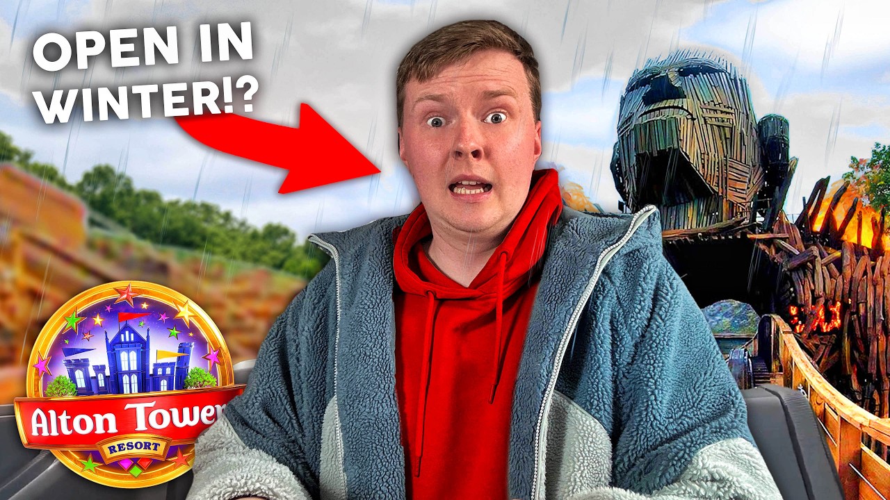 Alton Towers OPENED Wickerman in WINTER?!