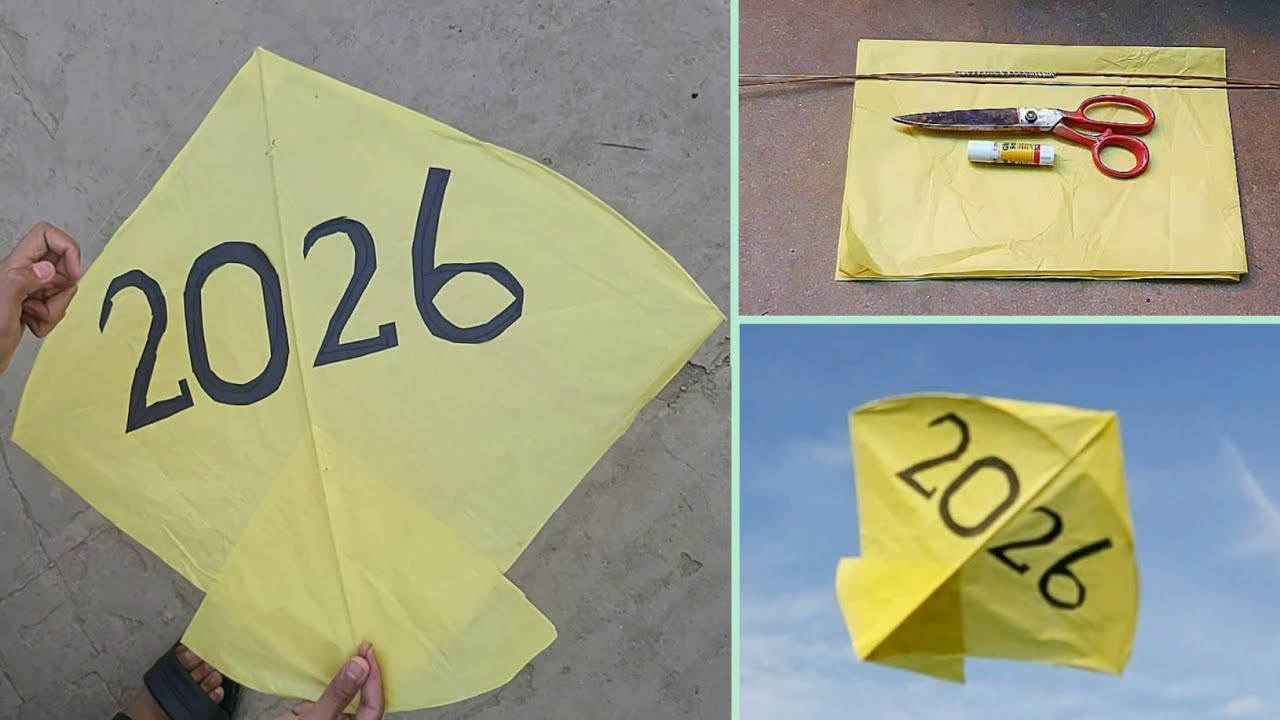 World’s First 2026 Kite 🪁 | Satisfying Kite Making | Amazing Flying Test | Breezy Kites!