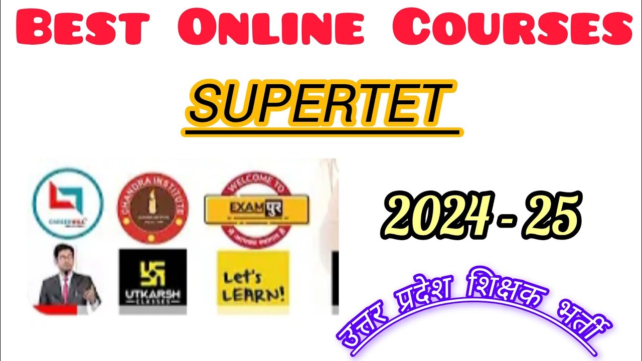 Top- 6 Online Paid Courses for SUPER TET || कौन सी कोचिंग हैं सबसे Best📚💥