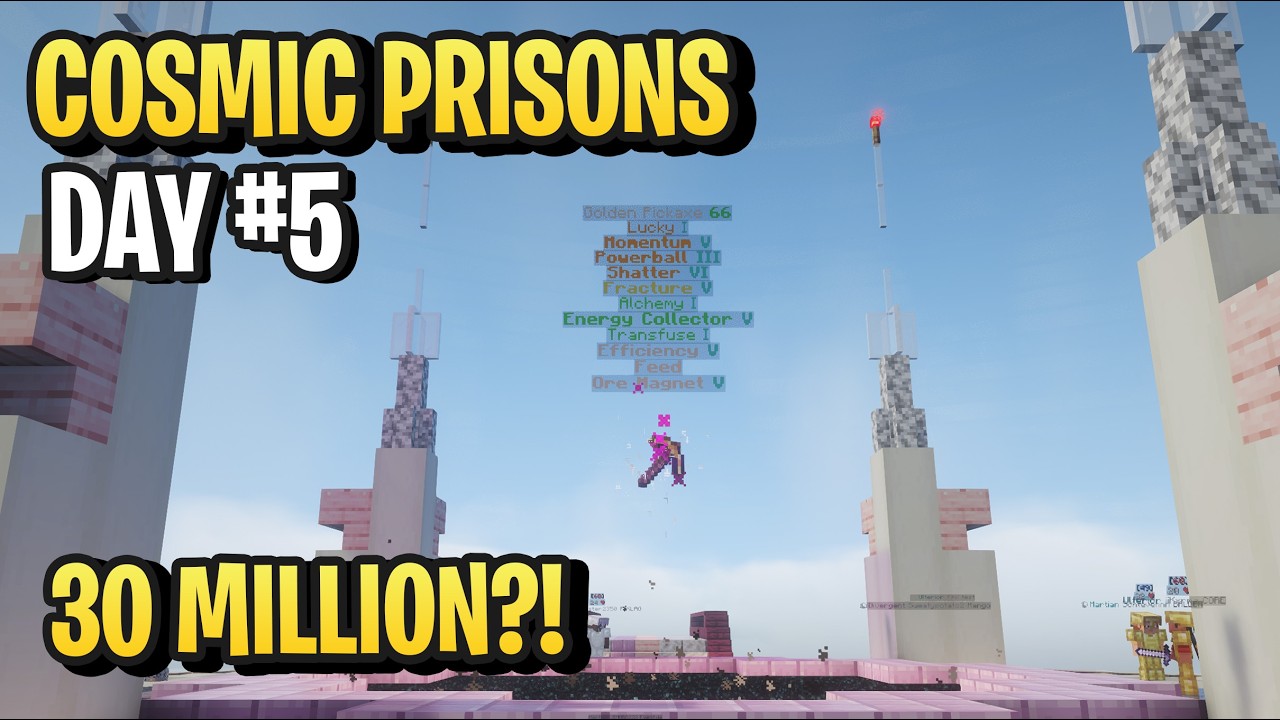 I Spent 30 MILLION Cosmic Energy in Cosmic Prisons&hellip; (Day 5)