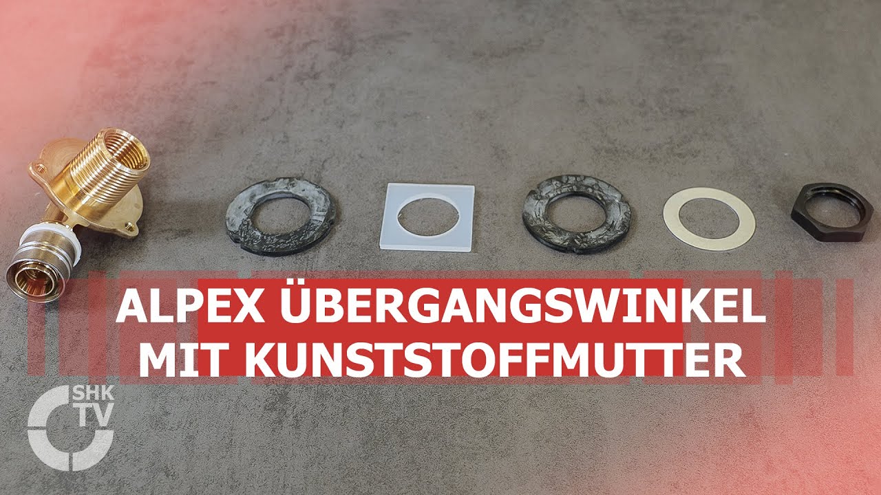 Fr&auml;nkische: alpex Montageset mit Kunststoffmutter | SHK-TV Montage