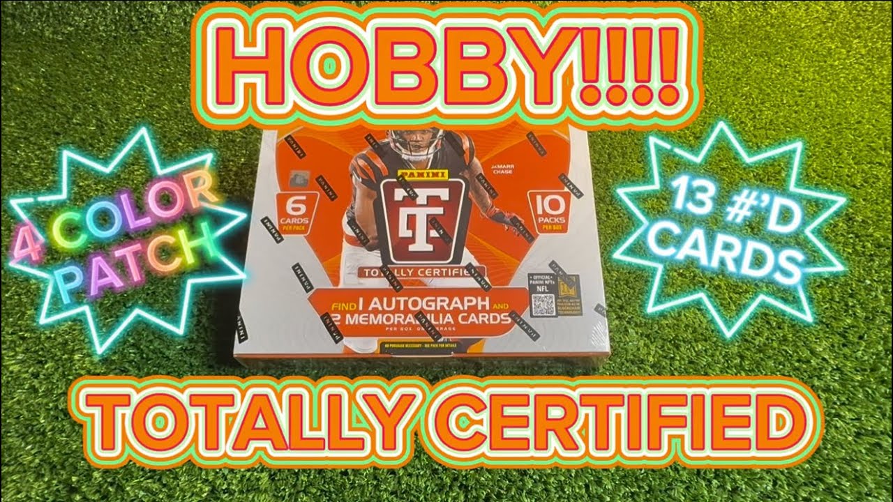 THESE ARE CRAZY! 🤯 2024 TOTALLY CERTIFIED PREMIUM HOBBY BOX OPENING‼️BANGER PULLS