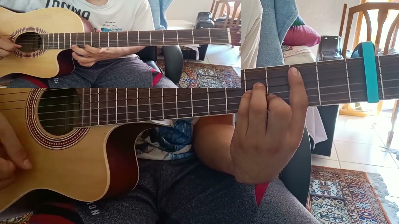 Sezer Sarıgöz - Ne Ay Geceden Gitar Cover (Orjinal Ton Akor ve Solo)