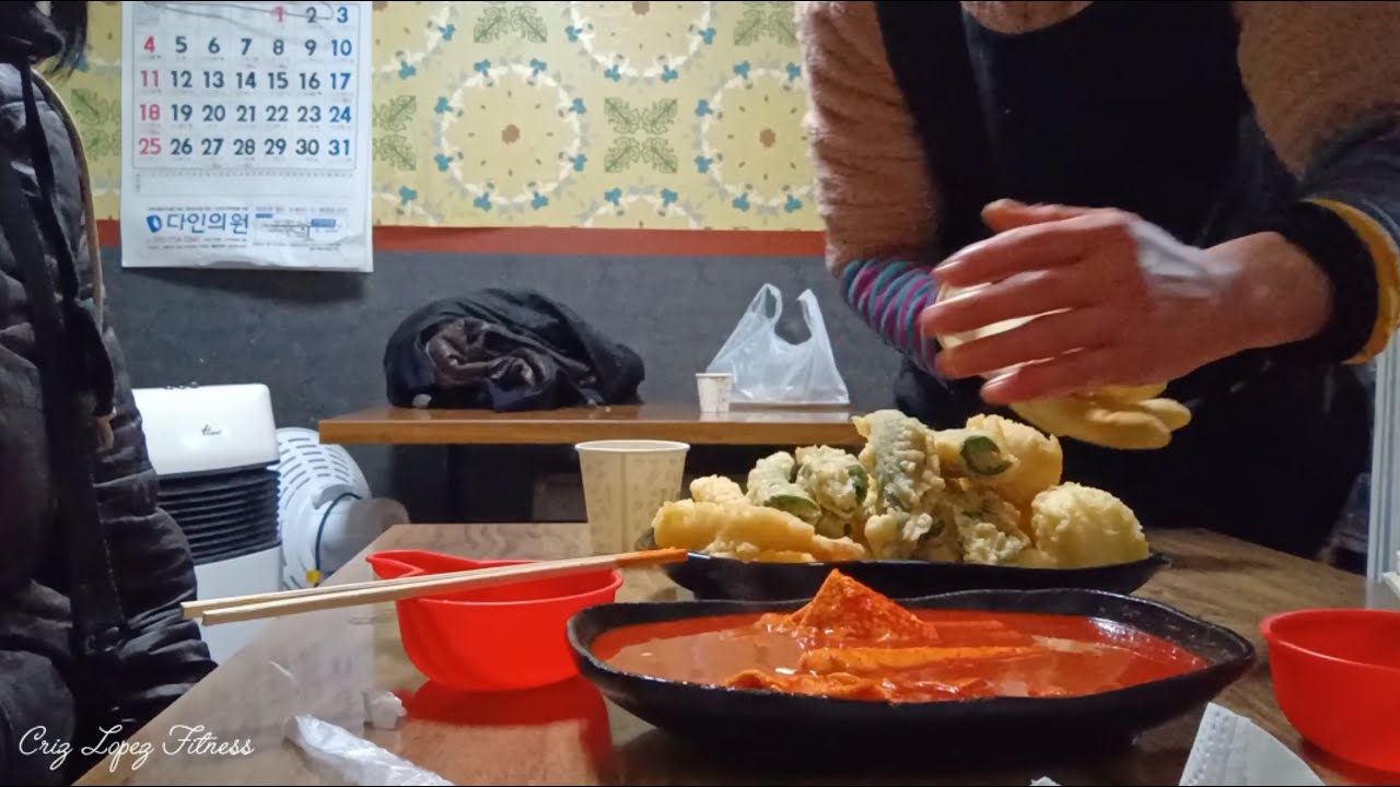 Eating the BEST Korean Street Food in Busan! #crizlopezfitness
