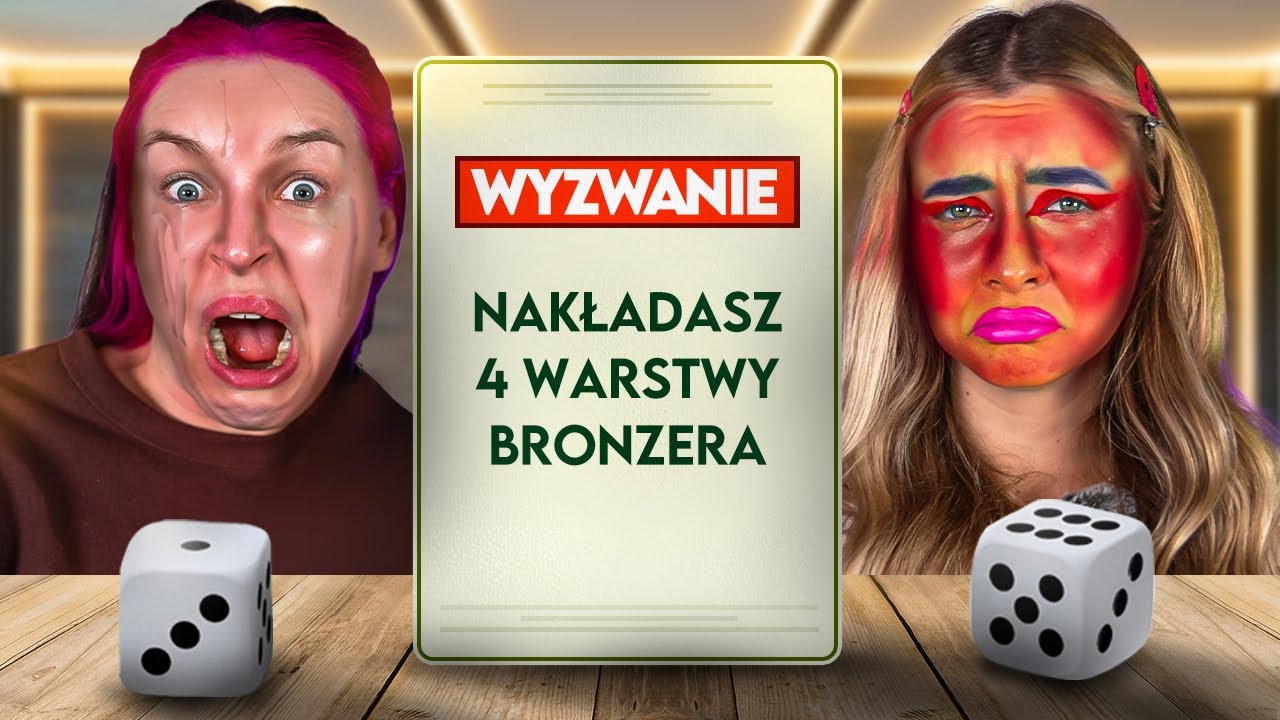 KOSTKA DO GRY DECYDUJE o naszym MAKIJAŻU!!