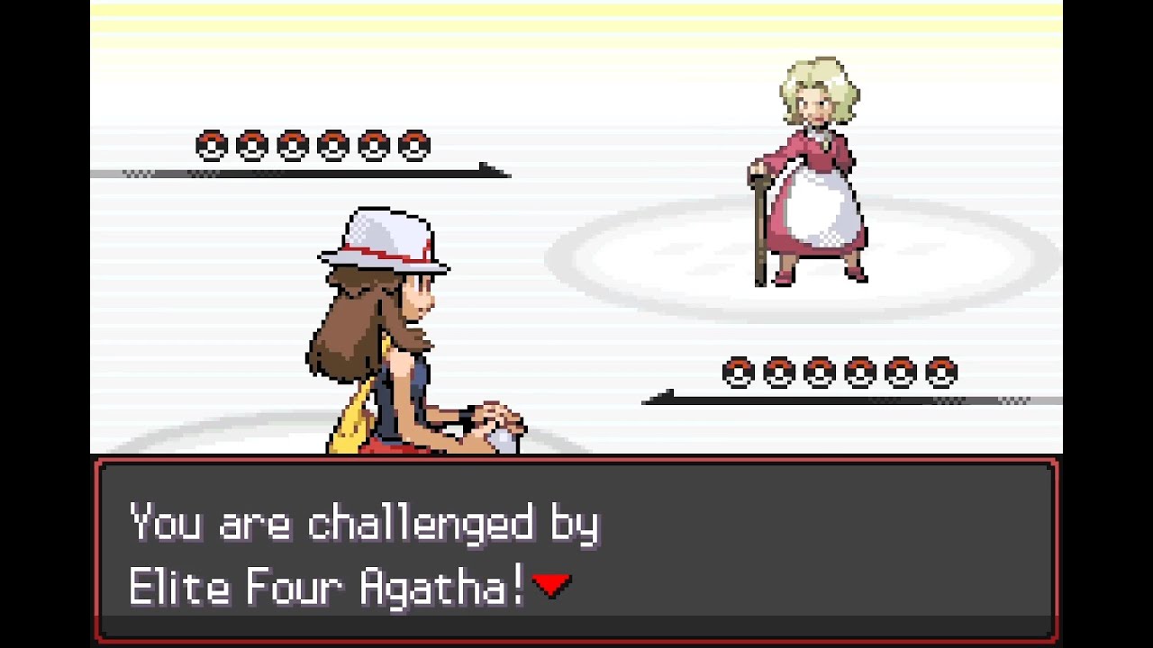 Pokemon Radical Red Elite 4 Agatha