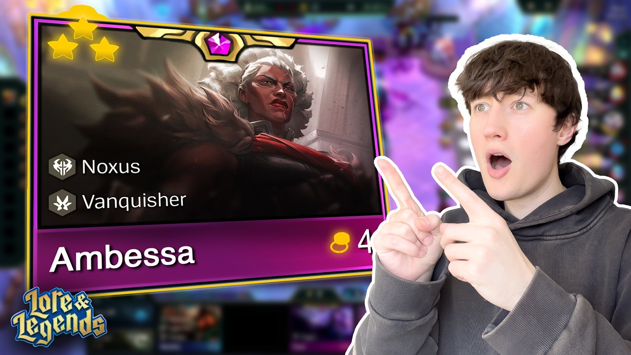 Ambessa 3★ + Perfect Augment = Instant First | TFT Set 16