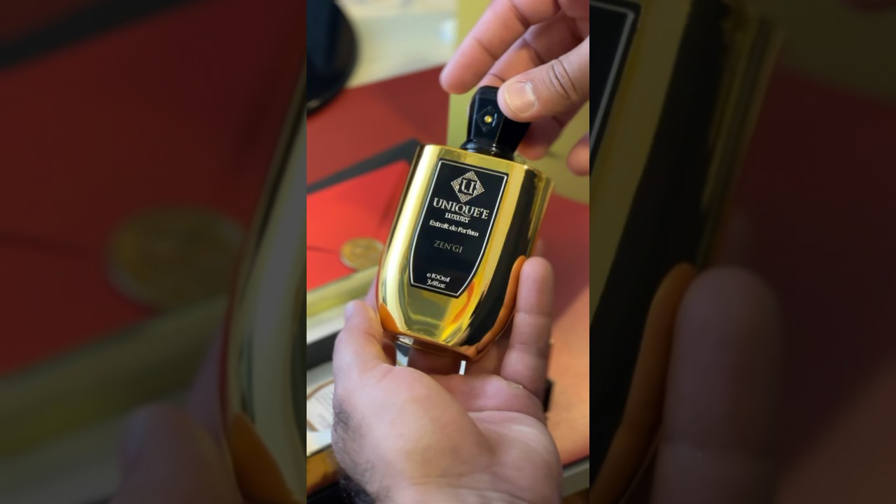 Unboxing Zen&rsquo;gi by unique luxury #uniqueluxury #perfume #zengi