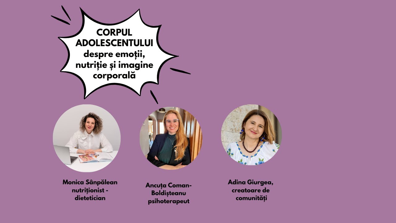 Corpul adolescentului și tulburările de alimentație