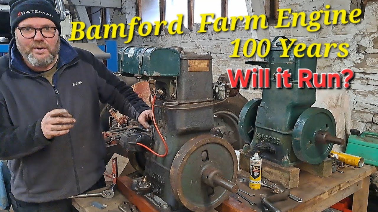 Фермерскому двигателю Bamford Farm Engine исполнилось 100 лет, он будет работать?