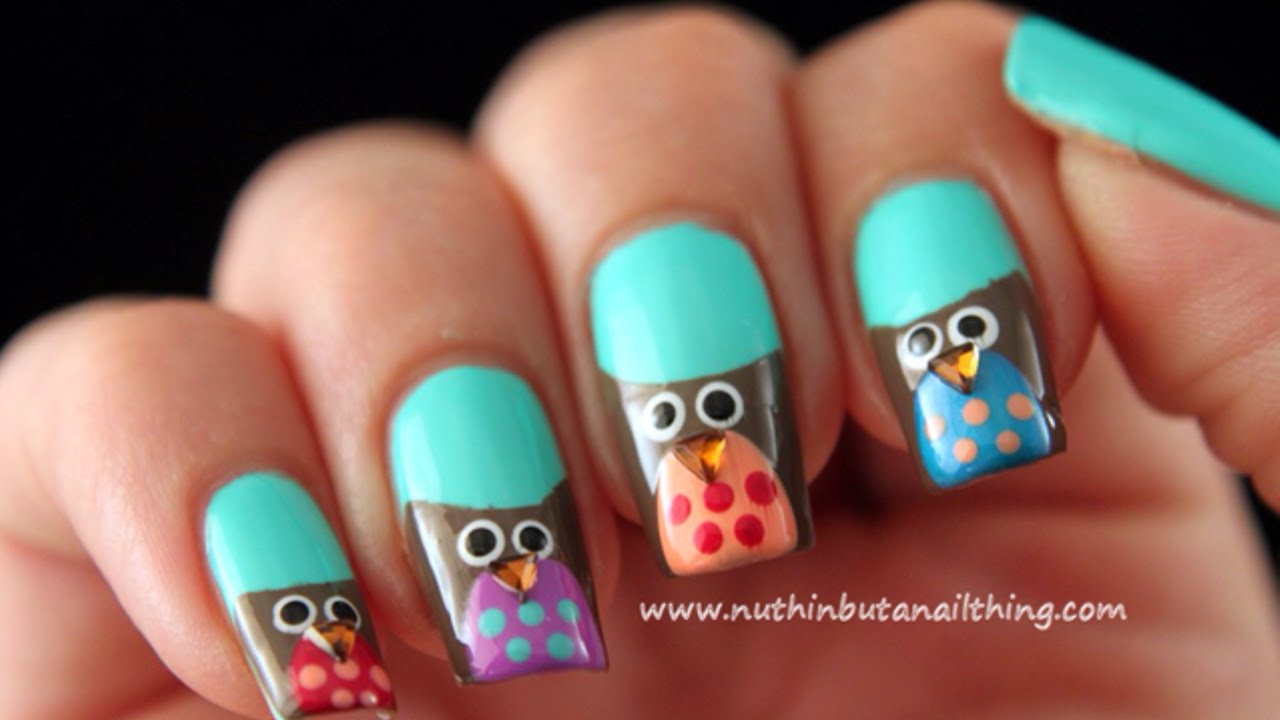 Ein Eulendesign Auf Die Nägel Lackieren - DIY Beauty - Guidecentral