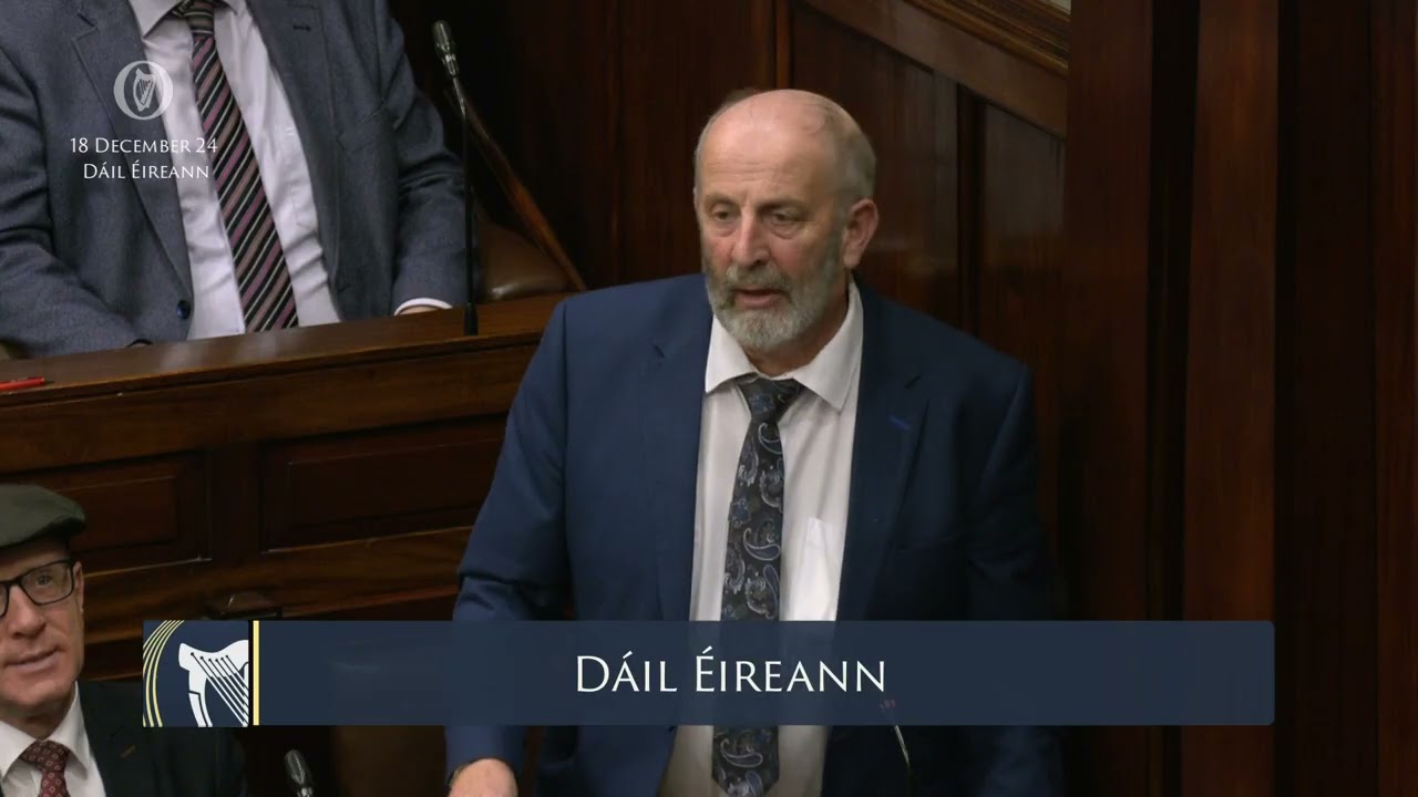 Deputy Danny Healy-Rae- speech from 18 Dec 2024