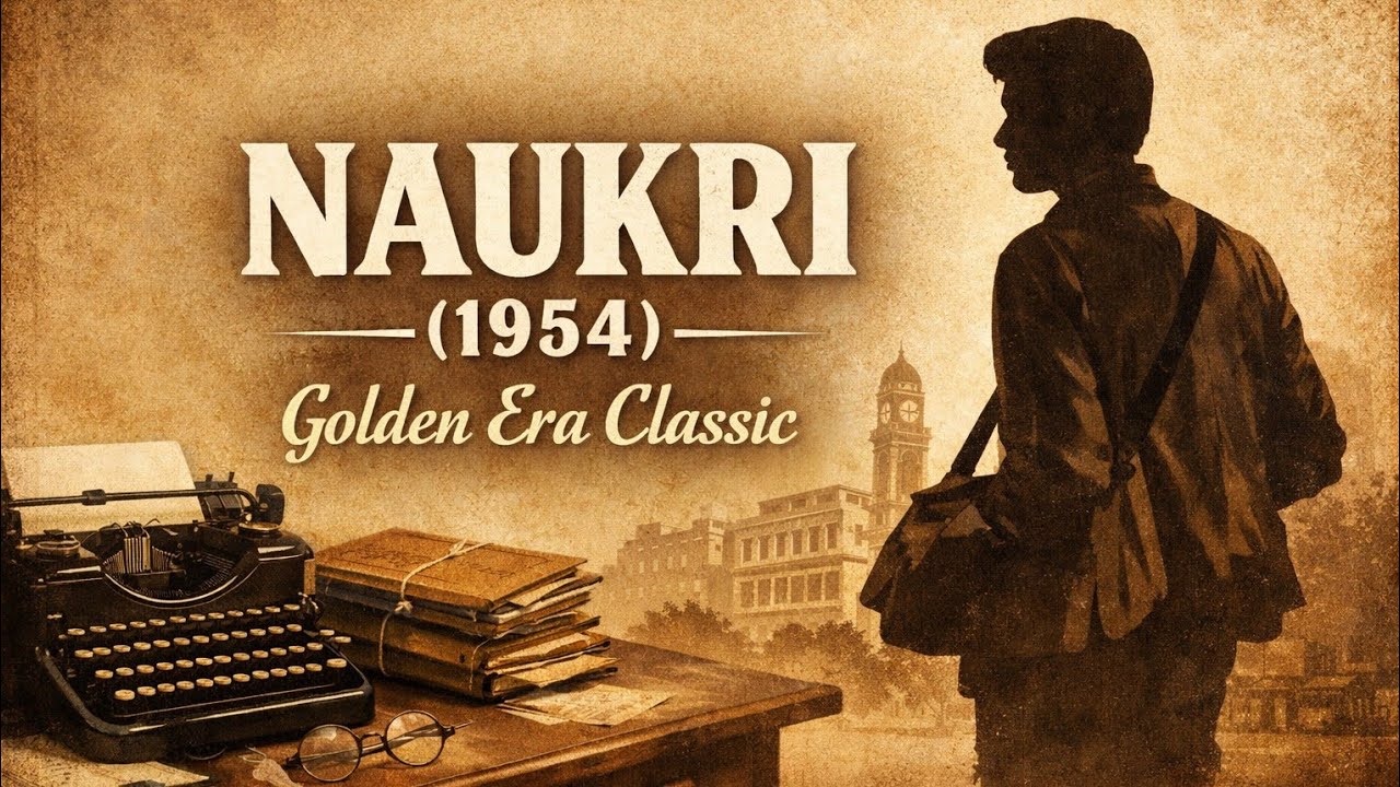 Naukri (1954) Full Movie | Kishore Kumar, Sheila Ramani | Bimal Roy Classic