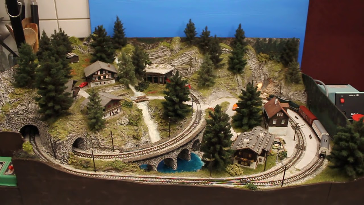 Kleine Spur N Anlage