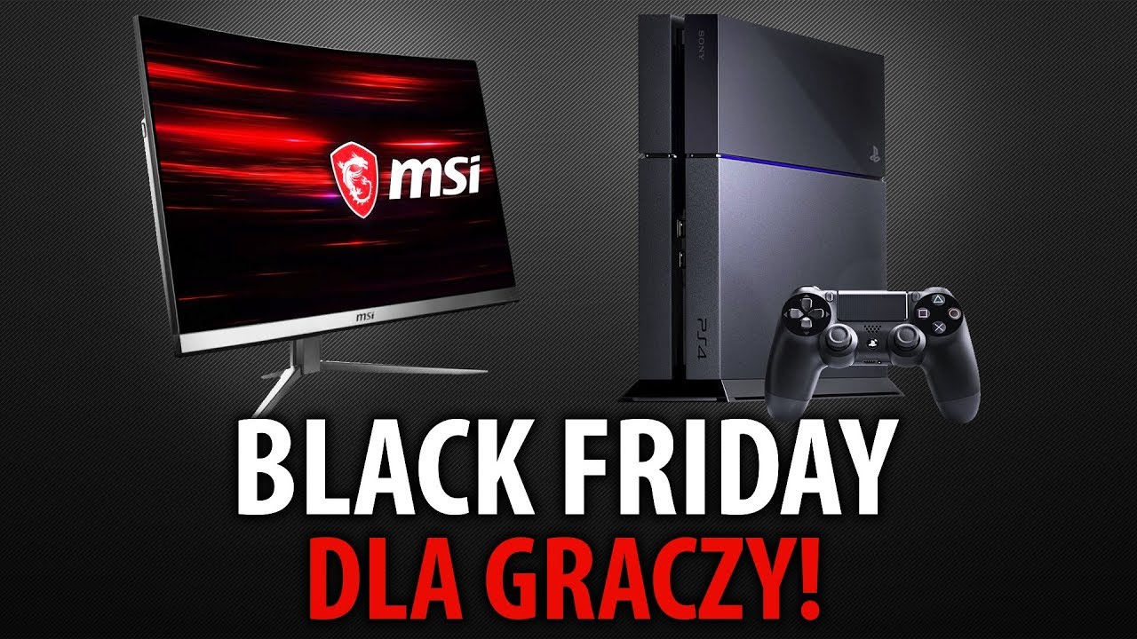 Cyber Monday i Black Friday dla graczy | Wybrane PROMOCJE sprzętu gamingowego 🎯
