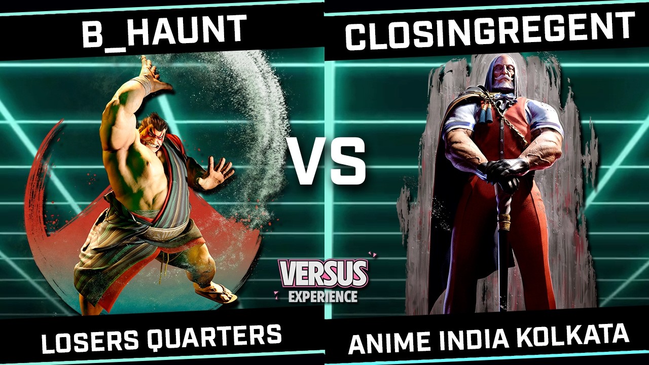 B_Haunt (Honda) против ClosingRegent (JP) - Versus Experience ANIME INDIA KOLKATA - SF6