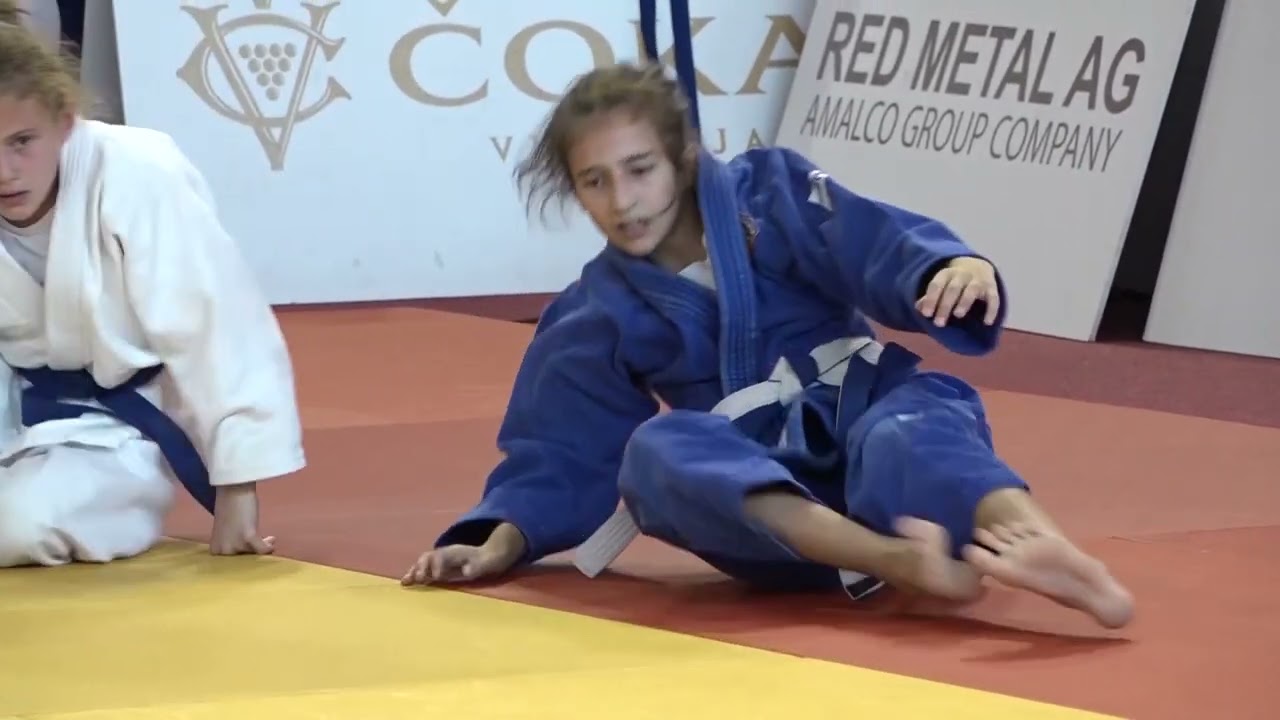 Mina Miočinović ŽAN Bojana Batinić NJK 0:1 -40kg #PrvenstvoSrbijeMPioniri2023