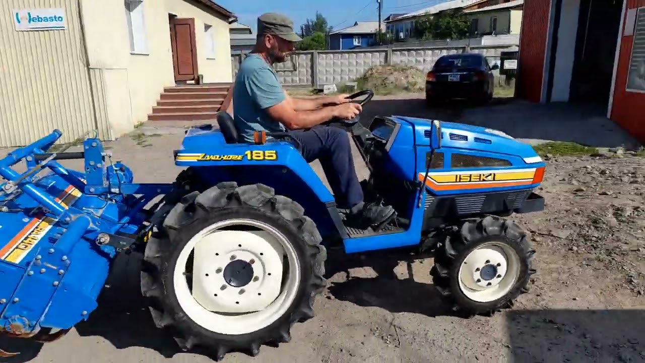 Обзор трактора Iseki TU185 (г. Улан-Удэ, Максим Михайлович)