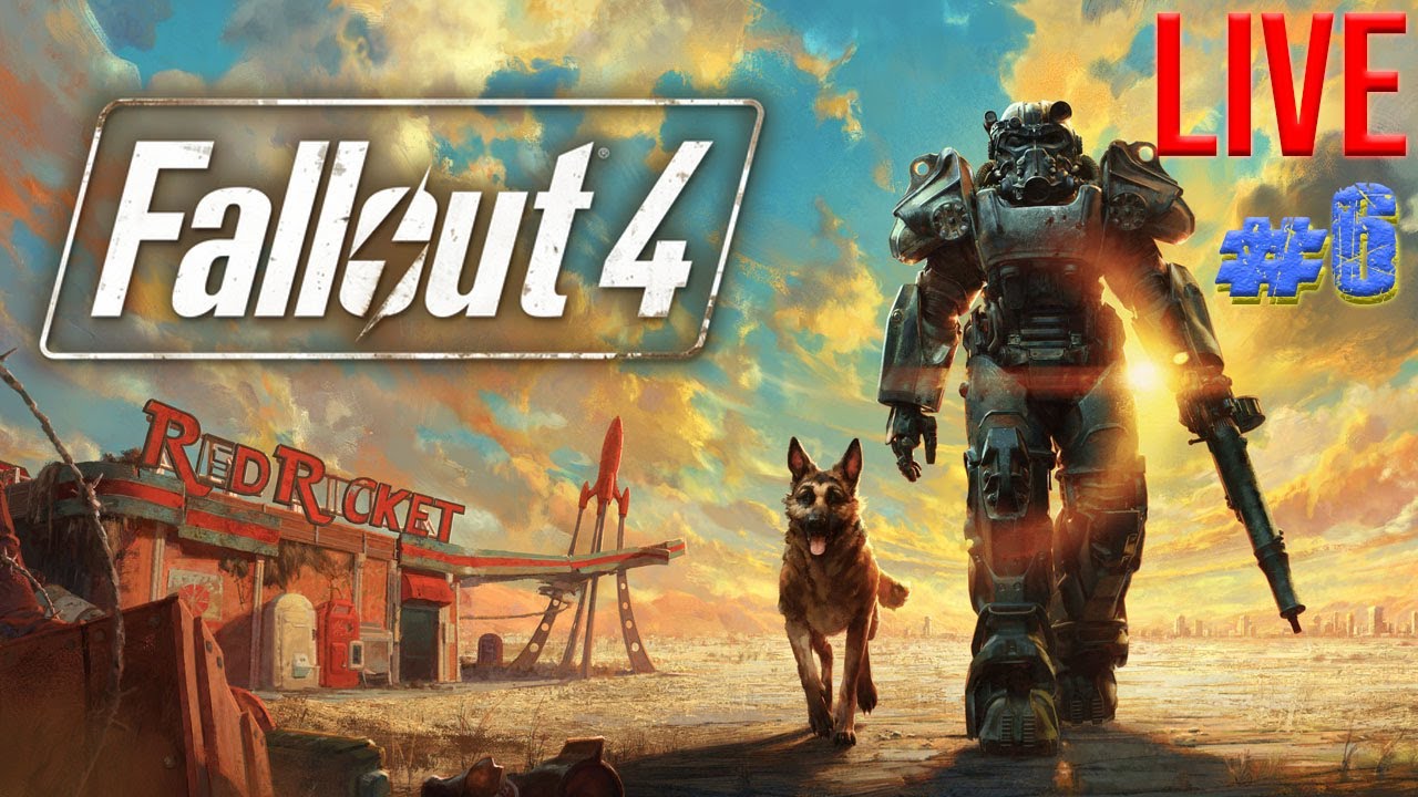 Fallout 4 LIVE Playthrough - Part 6 #fallout4 #fallout #livestream