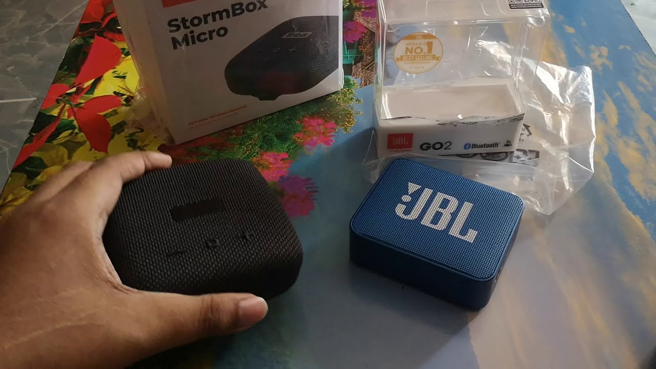 blind รีวิว ทดสอบ tribit stormbox micro vs jbl go 2 เสียงใครจะดีกว่ากัน