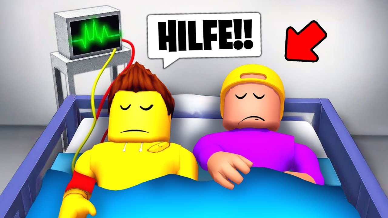 BRAXI & ODI MÜSSEN INS KRANKENHAUS in Roblox Snapchat!