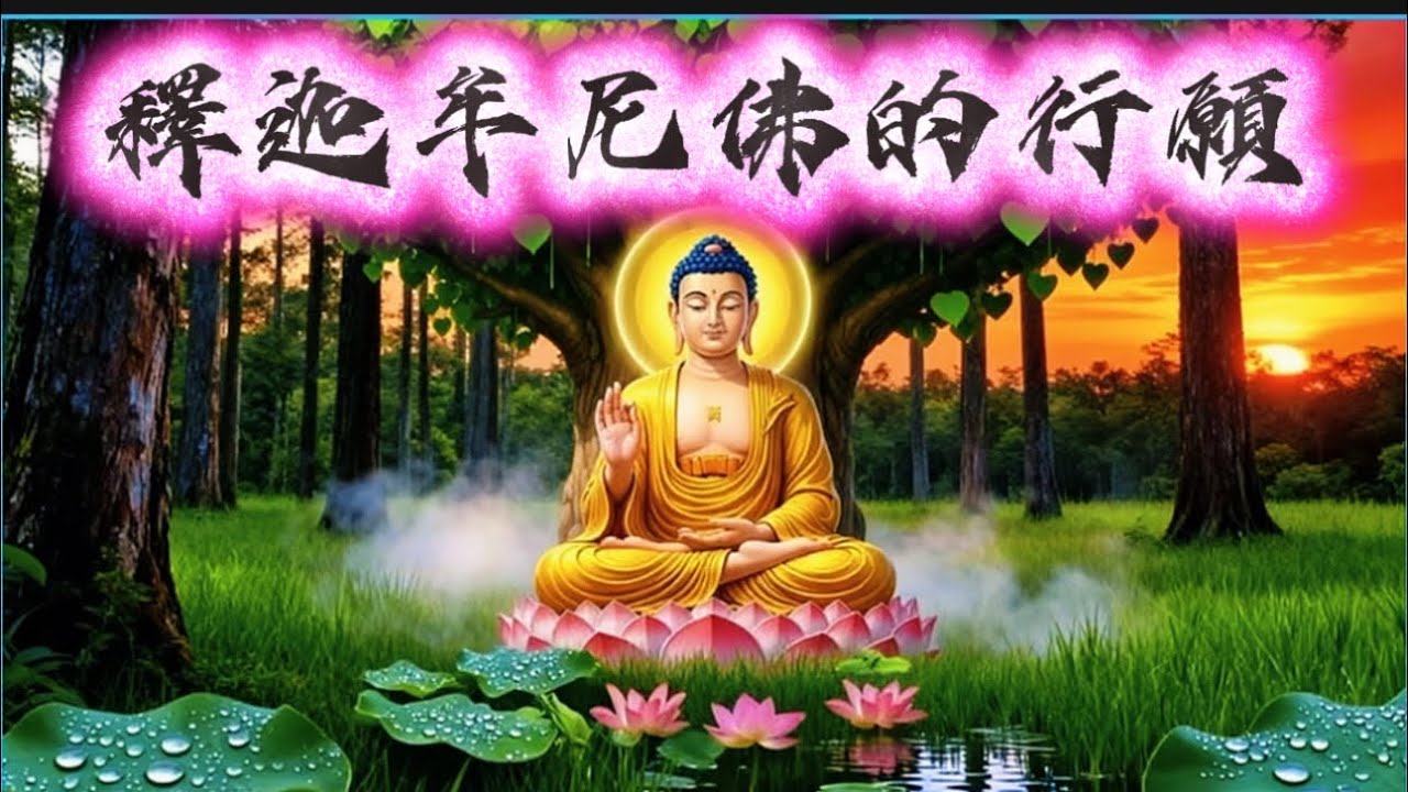 釋迦牟尼佛的行願｜佛陀一生的覺悟之路・禪詩佛偈 🌼