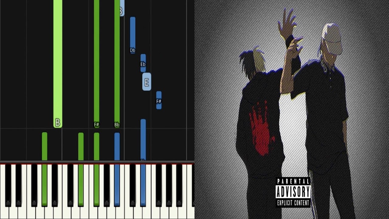XXXtentation - Trust Nobody (Feat. Shiloh dynasty) | Piano tutorial Medium | Cover by Moussetime