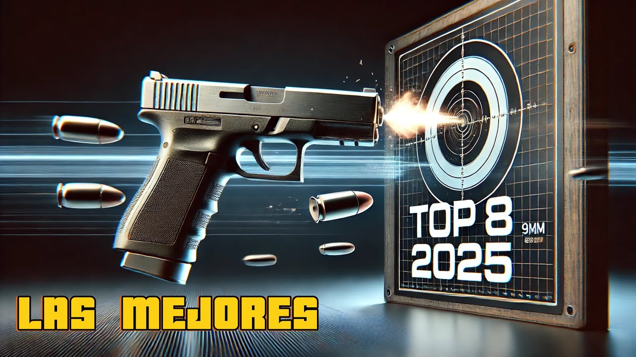 Las 8 MEJORES Pistolas 9mm del MUNDO en 2025 &iexcl;Potencia, Precisi&oacute;n y Fiabilidad!