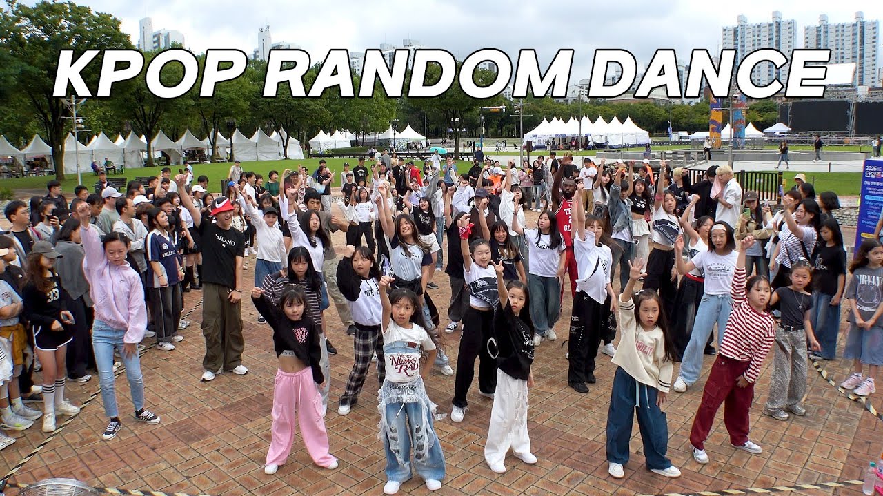 오던 비도 뚝 그치게 만드는 댄서들의 열기🔥 안양 춤축제 2일차 엔제이 랜덤플레이댄스 KPOP RANDOM PLAY DANCE in Anyang | 엔제이 ENJ